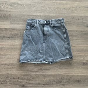 Everlane The Way High Denim Skirt